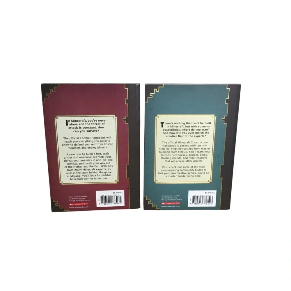 Minecraft Guide Adventure the Big Book of Minecraft Master Builder lot of 4